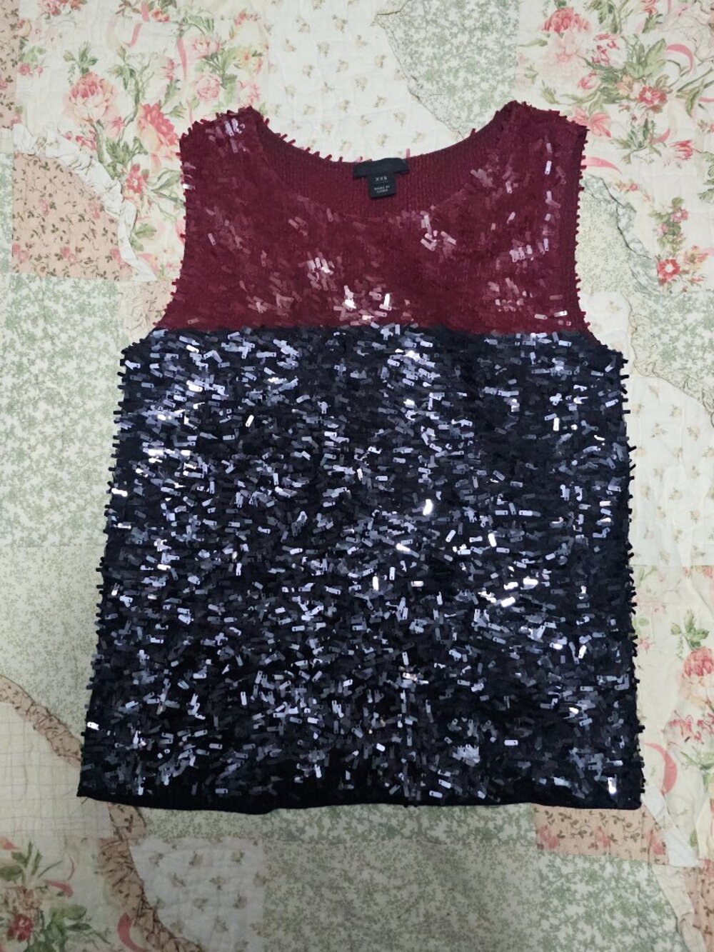 Sequin Jcrew Vest